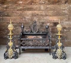 Antique French Fireplace Wells