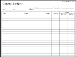 Line Of Balance Excel Template Basic Ledger Template Simple General