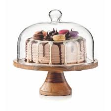 Royalty Art 4 In 1 Cake Stand With Dome