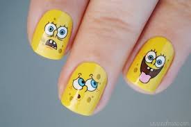 7 spongebob nail designs for your inner