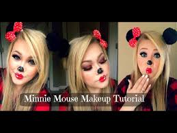 minnie mouse halloween makeup tutorial