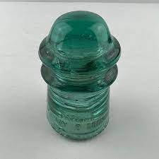 Hemingray Glass Insulator No 9 Blue