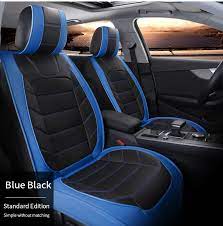 Car Seat Cover 5 Seats Leather