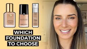 comparing our 4 bestselling foundations