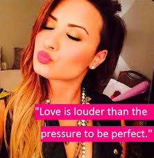 Demi Lovato Self Esteem And Body Image Inspirational Quotes via Relatably.com