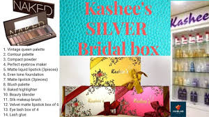 unboxing kashee s silver bridal box