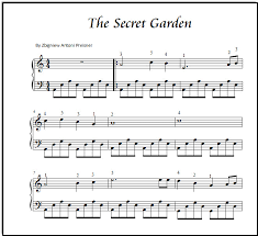 free easy piano sheet for