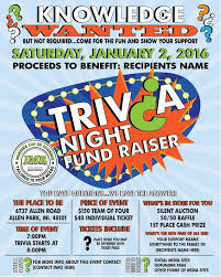 Trivia Night Flyer Fundraiser Flyer Benefit Trivia Night Flyer Benefit Flyer Fundraiser Announcement Benefit Announcement
