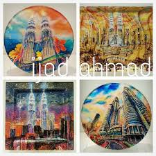 Malaysia Klcc Compilation Painting On
