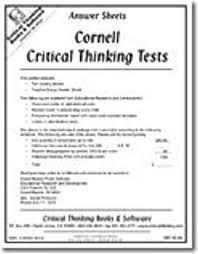Cornell critical thinking exam Microsoft