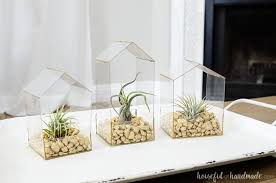 House Shaped Air Plant Holder Easy
