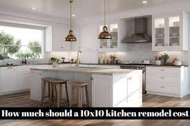 10x10 kitchen remodel cost