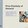The Importance For Price Elasticity of Demand