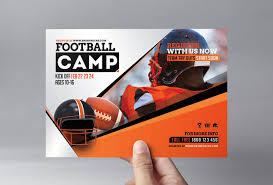 American Football Templates Pack Affiliate Brochures