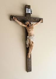 Resin Wall Crucifix 20 3 4