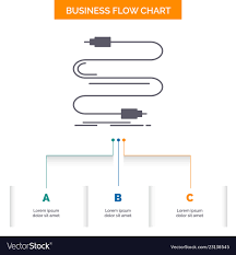 Audio Cable Cord Sound Wire Business Flow Chart Vector Image On Vectorstock