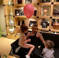 Robbie Williams Daughter Teddy Surprises Dad With Bizarre