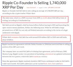 How do i invest in xrp? Young And Investing On Twitter Ripple Co Founder Jed Mccaleb Has Sold An Estimated 1 74 Million Xrp Per Day In 2020 The Wallets That Are His Have Seen A Decrease Of 630 Million