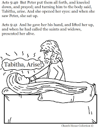 The story of dorcas in the bible reminds us of god's great love for all of his people. Peter Raises Tabitha From The Dead Coloring Page