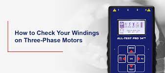 how to check motor winding resistance