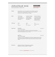 Excellent resume format  resume characterworld co 