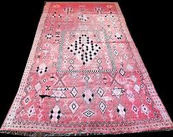 antique jewish boho chic moroccan rug