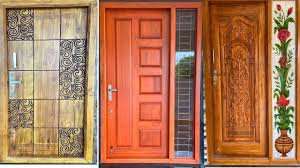 teak wood main door design