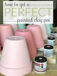 How To Paint Terra Cotta Pots At Home
