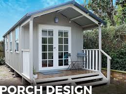 Backyard Cabin Shed With Porch Shed