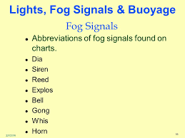 Lights Fog Signals Buoyage Ppt Video Online Download