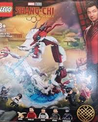 So we're here with some of the insight set photos. Lego Marvel Shang Chi Battle At The Ancient Village 76177 Box Art Leak