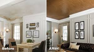 how to cover a popcorn ceiling with planks