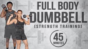 full body beginner dumbbell workout