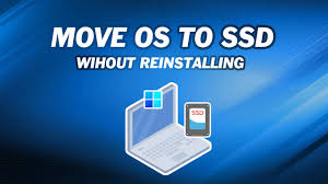 how to move os to ssd without