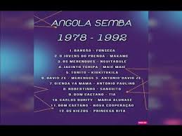 Christina zhukovsky's fav — car music mix 2021 best of edm. Semba Angola 1978 1992 Mix Djmobe Youtube