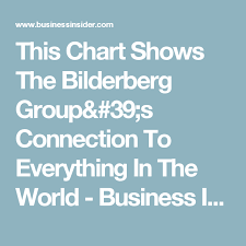 This Chart Shows The Bilderberg Groups Connection To