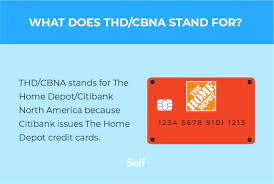 what is thd cbna on my credit report