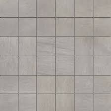 basalt light grey 2 x 2 mosaic matte