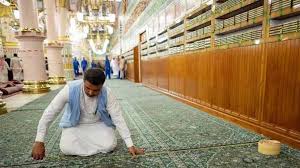 masjid e nabawi s prayer mats