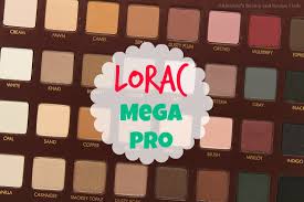 lorac mega pro eyeshadow palette pics