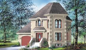 Two Story 3 Bed European House Plan