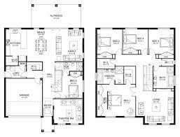 Double Storey Floor Plans gambar png