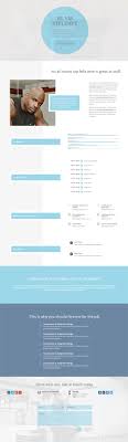 Resume Cv 1 Page Layout Divi Theme Layouts
