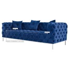 Crandon Blue Sofa El Dorado Furniture