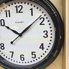 Chaney 15 Inch Wall Clock New Antiqued