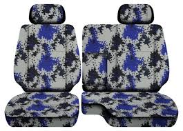 Blue Seat Covers For Toyota Pickup