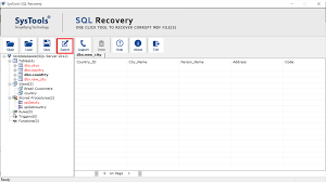 recover sql server database without