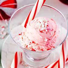 rich and creamy peppermint ice cream
