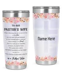 pastor wife gift christian tumbler