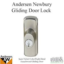 Andersen Anvers Exterior Keyed Lock For